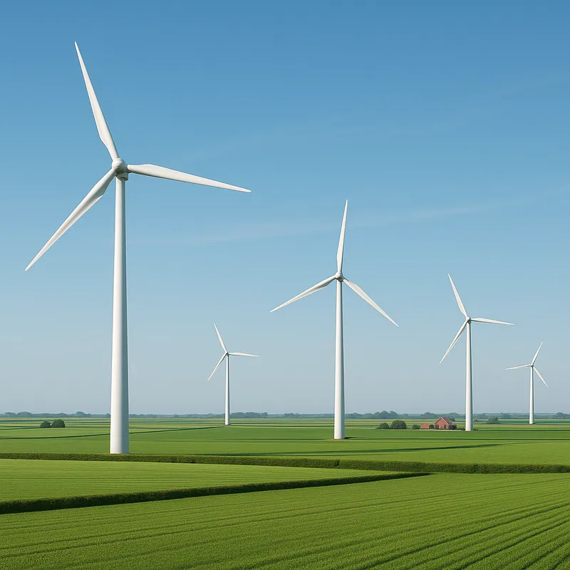 Andel Energi vindmøller - grøn strøm Danmark 2026