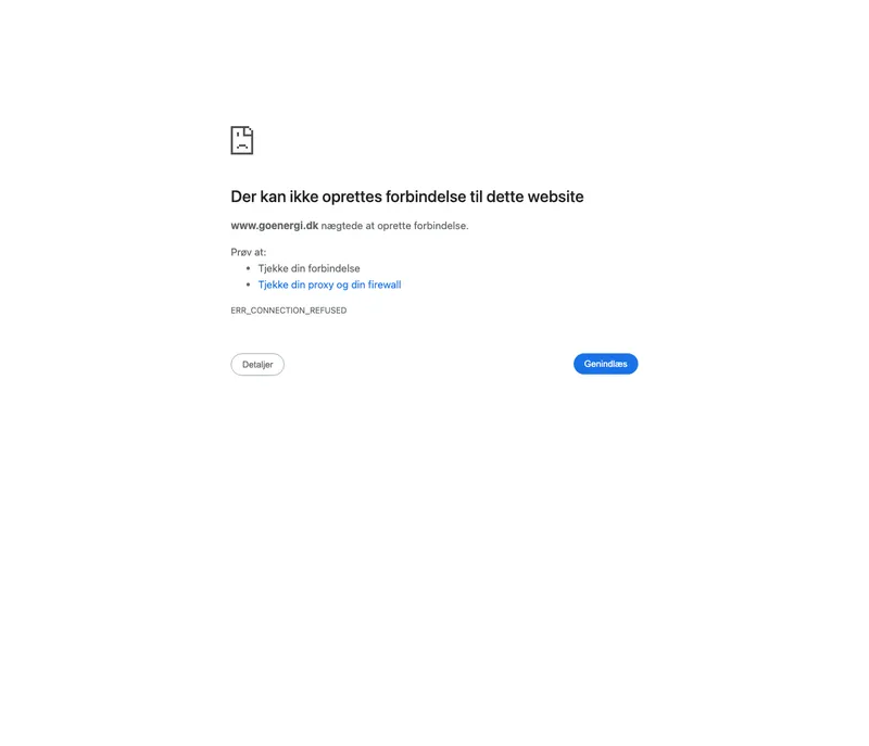 GoEnergi hjemmeside 2026