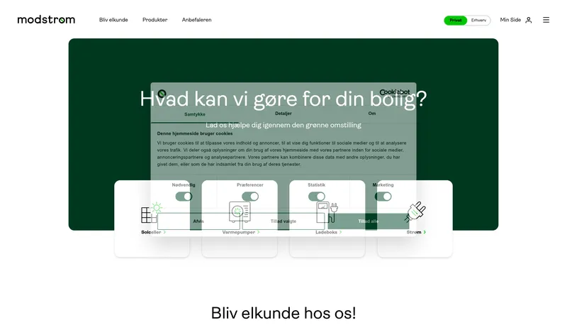 Modstrøm hjemmeside 2026